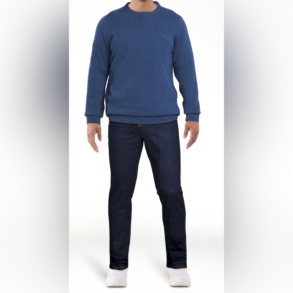 Chaps Blue Crewneck Sweater